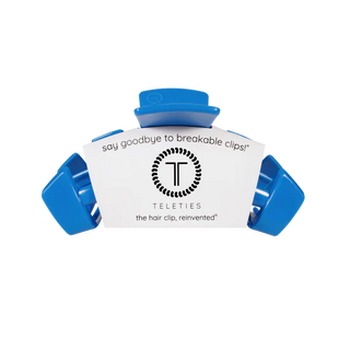TELETIES USA Classic Blue Medium Claw Clip - Medium