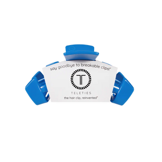 TELETIES USA Classic Blue Small Claw Clip - Small