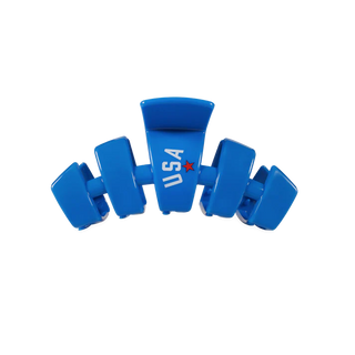 TELETIES USA Classic Blue Small Claw Clip - Small