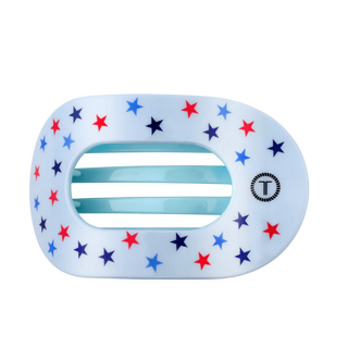 TELETIES United We Sparkle Large Flat Round Hair Clip - Large