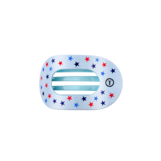 TELETIES United We Sparkle Small Flat Round Hair Clip - Small