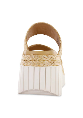 MIA Shoes Zayla Woven Wedge Sandal