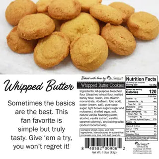 Oh, Sugar! Cookie Snack Bags - 4 Different Flavors!
