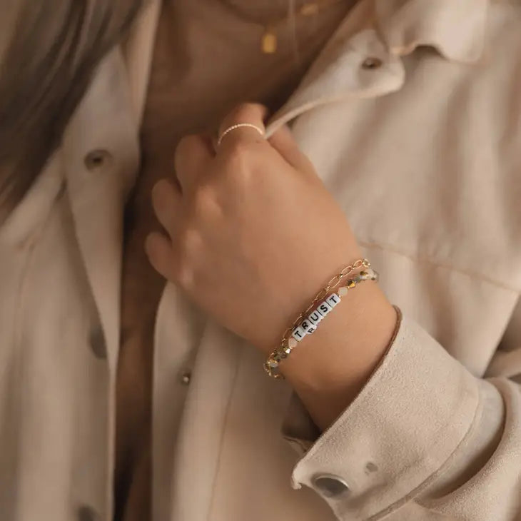 "Trust" Stretch Bracelet