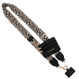 Clip & Go Crossbody Phone Strap w/ Zippered Pouch