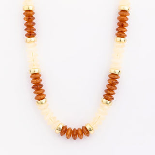 Jules Beaded Necklace - Natural