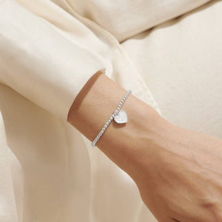 Confetti 'Happy Birthday' Bracelet in Silver Plating by A Littles & Co.