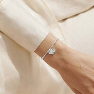 Confetti 'A Lovely Mom' Bracelet in Silver Plating by A Littles & Co.