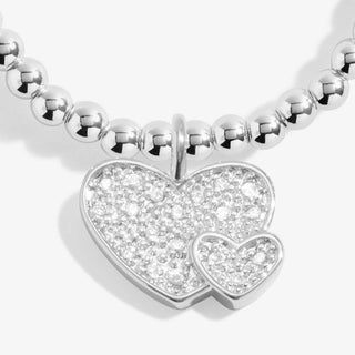 Confetti 'A Lovely Mom' Bracelet in Silver Plating by A Littles & Co.