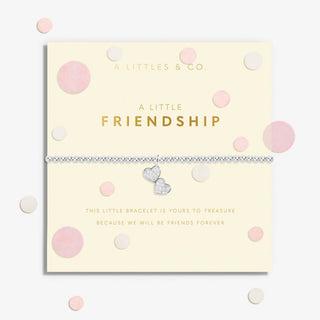 Confetti 'Friendship' Bracelet in Silver Plating by A Littles & Co.