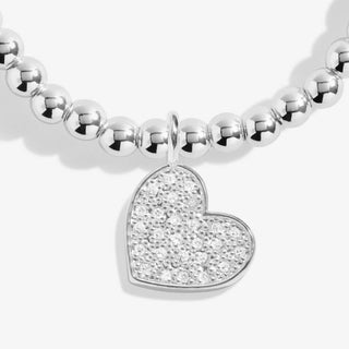 Confetti 'Thank You' Bracelet in Silver Plating by A Littles & Co.