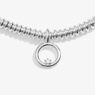 'One In A Million' Silver Plated Bracelet w/ Laboratory Grown Diamond