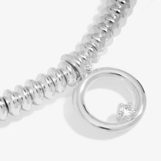 'One In A Million' Silver Plated Bracelet w/ Laboratory Grown Diamond