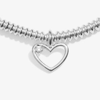'30th Birthday' Silver Plated Bracelet w/ Laboratory Grown Diamond