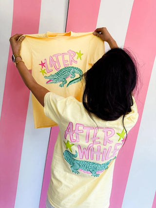 Later Alligator, After While Crocodile Tee