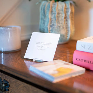 Anne Neilson Comfort Scripture Cards w/ Acrylic Display Stand