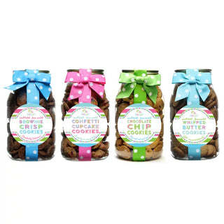 Oh Sugar! Quart Cookie Jars - 4 Different Flavors!