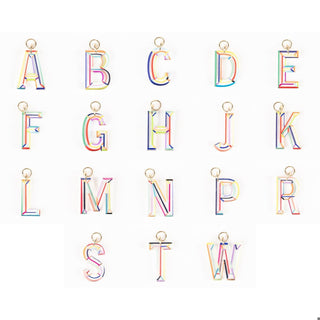 Marlow Initial Bag Charms