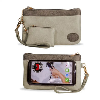 Catchy Clutch Touchscreen Wristlet