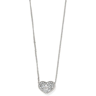 Brighton Illumina Celeste Heart Petite Necklace w/ Gift Box