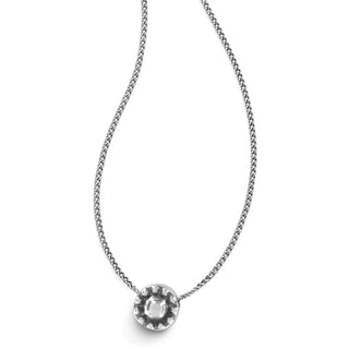 Brighton Illumina Silver Solitaire Necklace w/ Gift Box