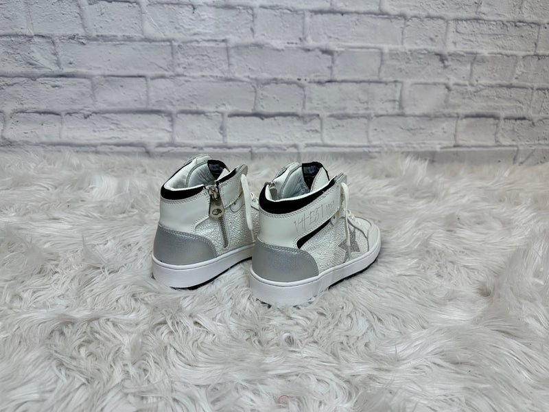 Vintage Havana Dream Pearl/Rhinestone Mix High Top Sneaker