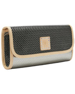 Consuela Stepped Out, Iced Natural Clutch Wallet