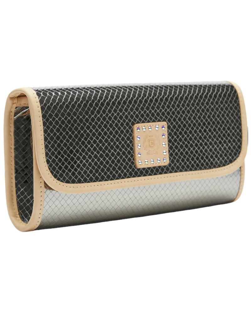 Consuela Stepped Out, Iced Natural Clutch Wallet