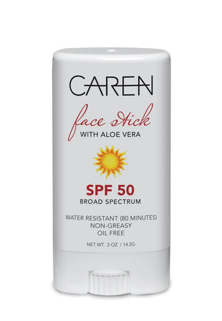 Caren SPF 50 Face Stick w/ Aloe Vera