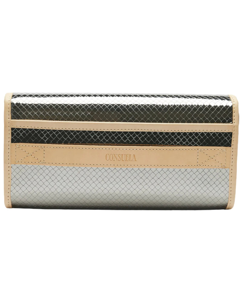 Consuela Stepped Out, Iced Natural Clutch Wallet