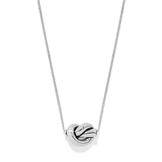 Brighton Interlok Single Knot Mini Necklace w/ Gift Box