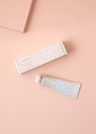 Lollia Snowdrop Petite Treat Hand Creme