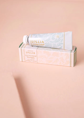 Lollia Snowdrop Petite Treat Hand Creme