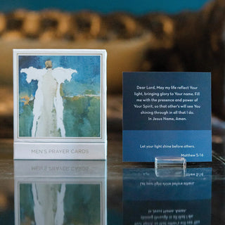 Anne Neilson Men's Prayer Cards w/ Acrylic Stand