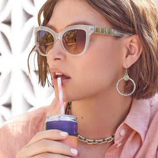 Brighton Mosaic Two Tone Sunglasses