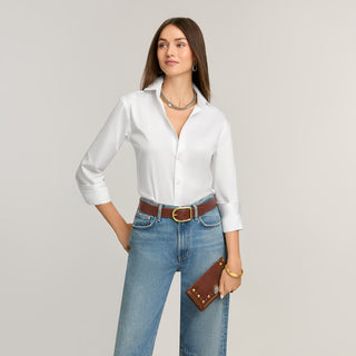 Brighton Ambrose Belt - Cognac