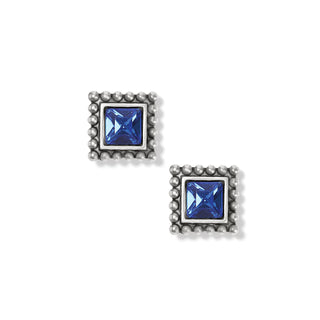 Brighton Sparkle Square Mini Post Earrings