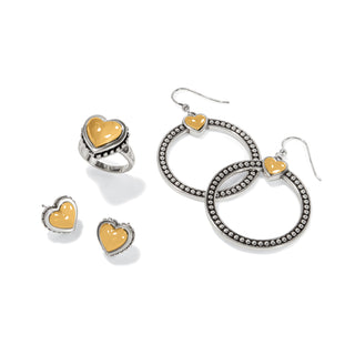 Brighton Pretty Tough Bold Heart Two Tone Ring