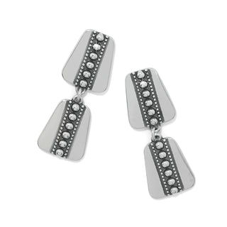 Brighton Pretty Tough Geo Post Drop Earrings