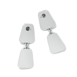 Brighton Pretty Tough Geo Post Drop Earrings