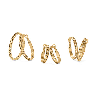 Brighton Contempo Medium Hoop Earrings