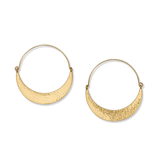 Brighton Palm Canyon Large Hoop Earrings