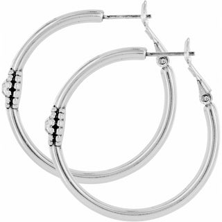 Brighton Twinkle Medium Hoop Post Earrings