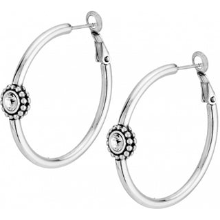 Brighton Twinkle Medium Hoop Post Earrings