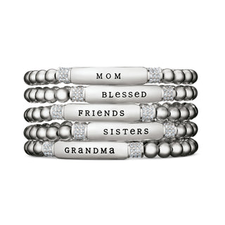 Brighton Meridian "Grandma" Stretch Bracelet