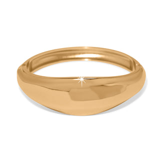 Brighton Cascade Lumina Hinged Bangle - Gold is a gold bangle bracelet 