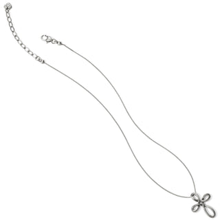 Brighton Interlok Petite Cross Necklace