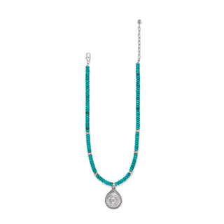 Brighton Mosaic Turquoise Teardrop Necklace