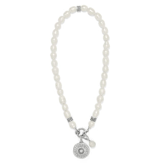 Brighton Token Charm Pearl Necklace
