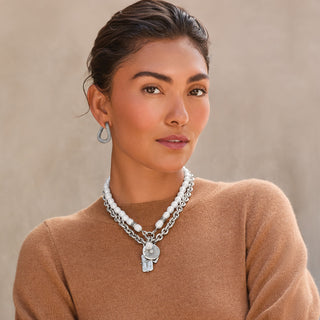 Brighton Token Lavish Link Charm Necklace